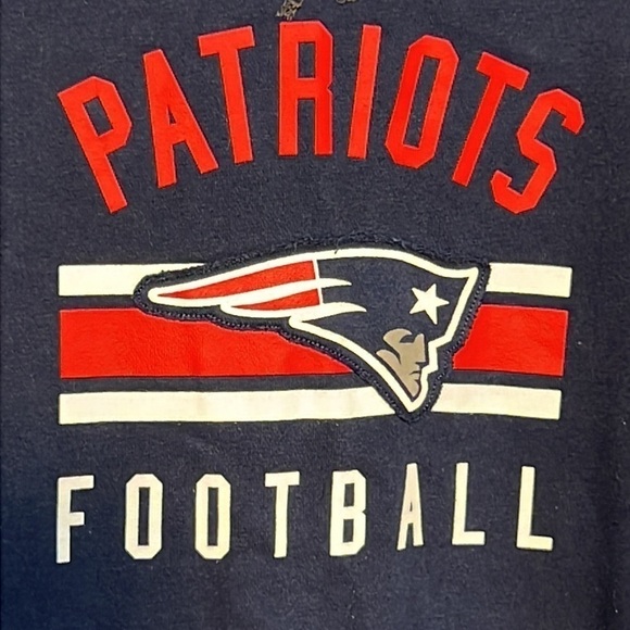 NFL Mens New England Patriots Hoodie Size Large - Picture 5 of 12